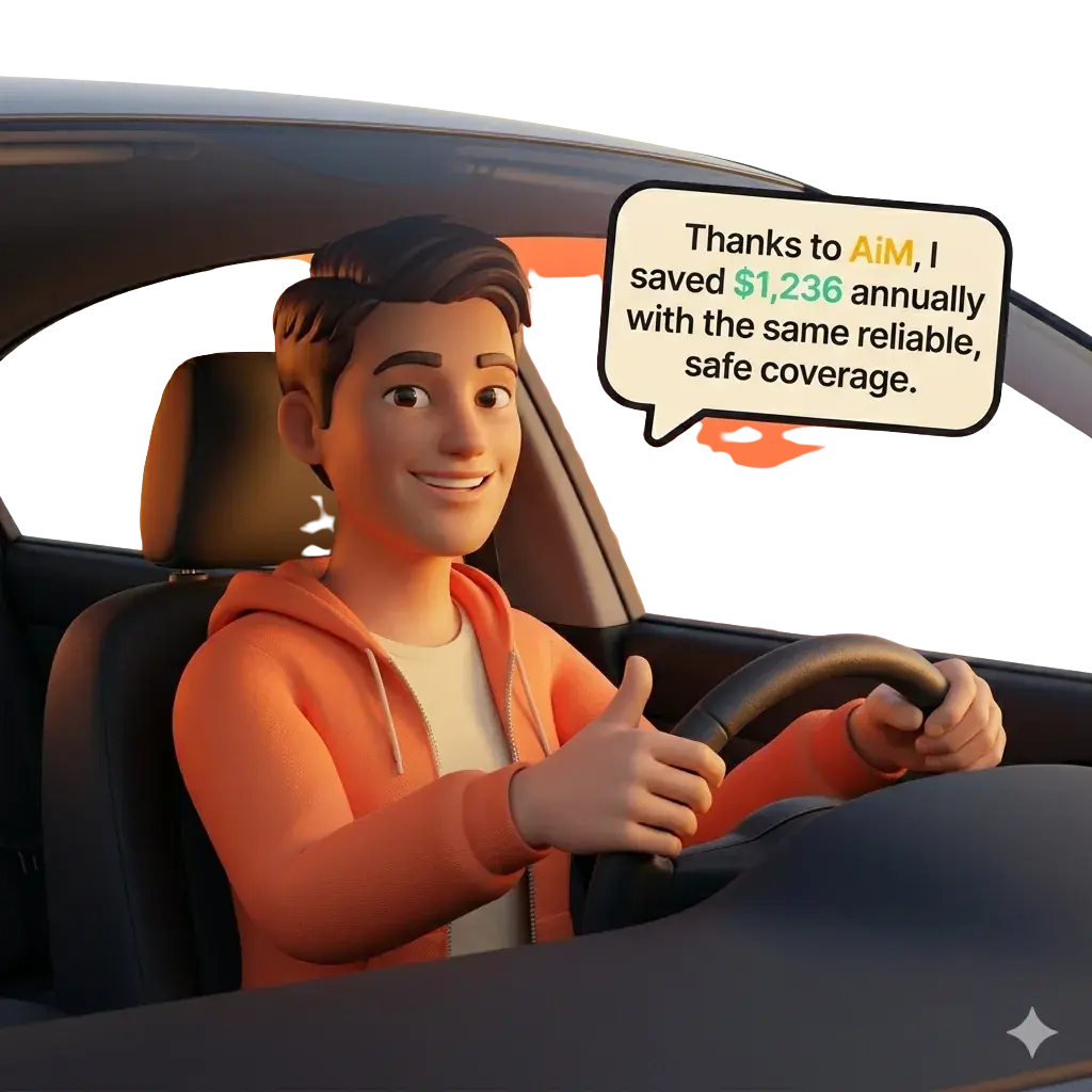 An illustration of an AiM client, representing Daniel R.